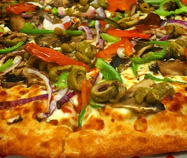 Veggie pizza