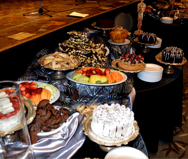 Event dessert table