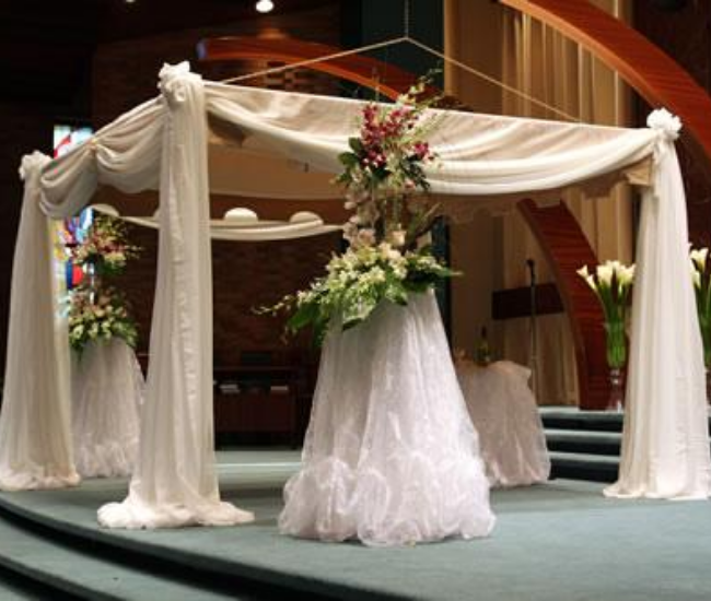 large wedding canopy