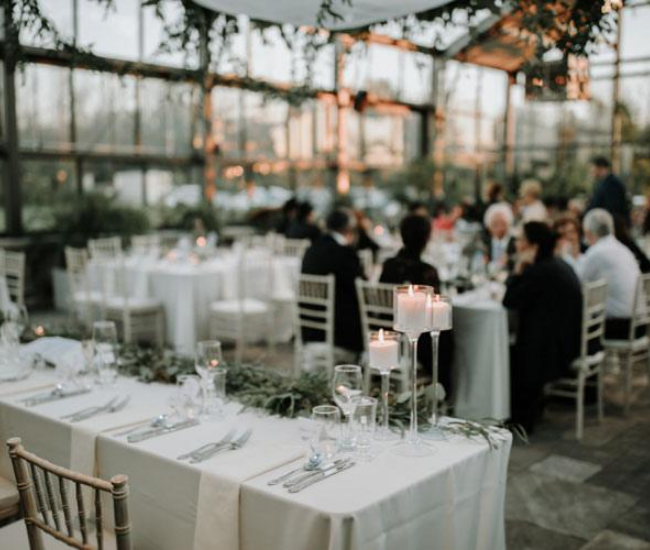 fancy wedding table