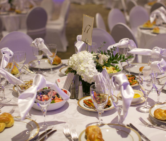 beautiful wedding table